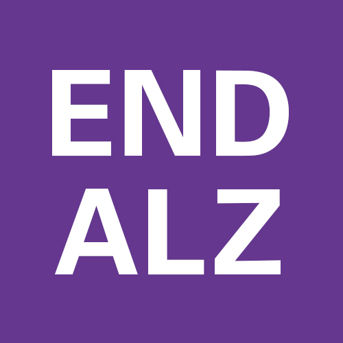 End Alzheimer's Disese logo
